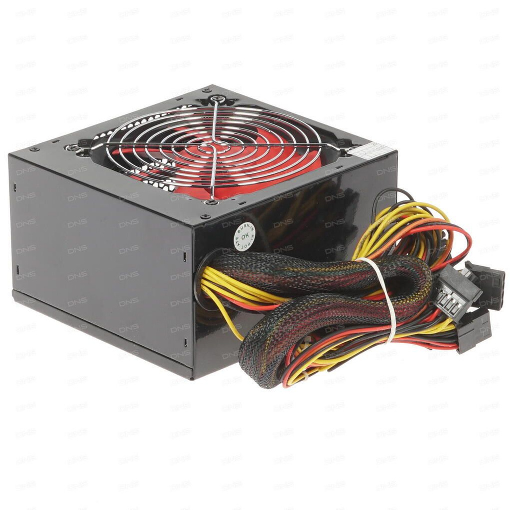 Блок питания Winard 600W (600WA) черный - 600 Вт, EPS12V, 20 + 4 pin, 4 ...