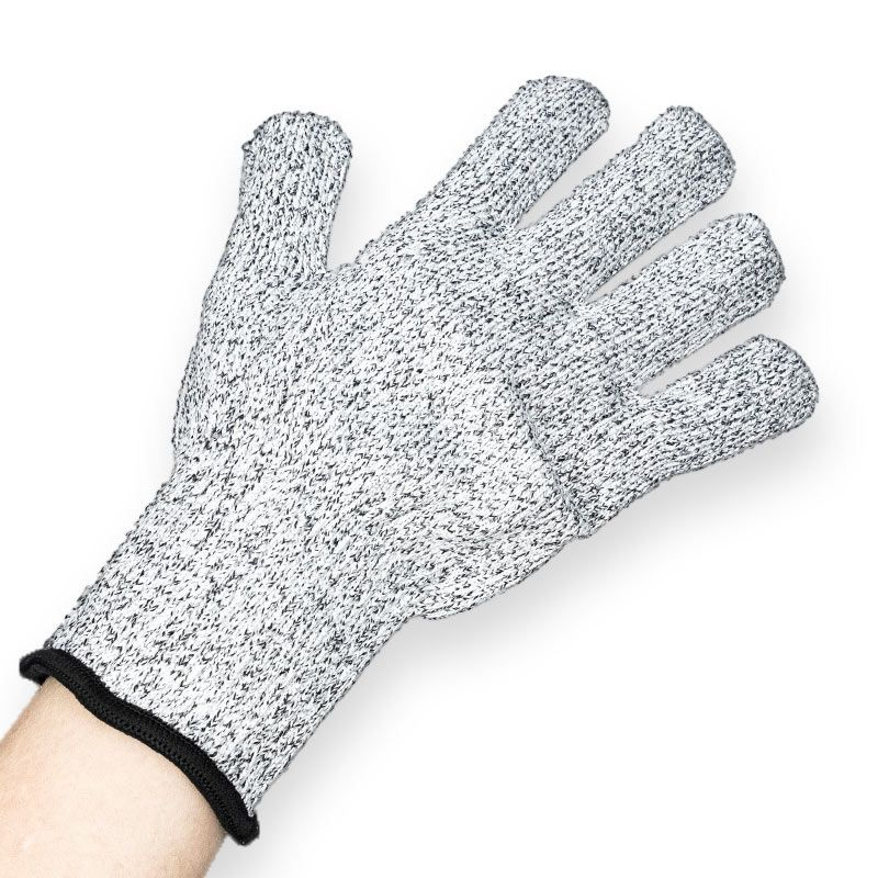 Перчатки защитные, перчатки от порезов HPPE 5 класс, 1 пара, L -  .