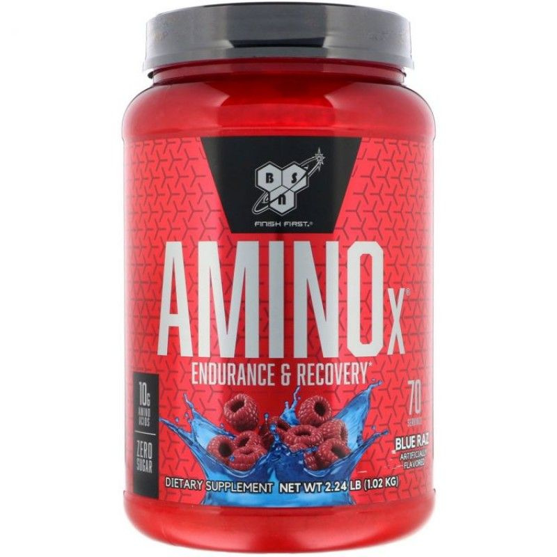 Аминокислотный комплекс BSN Amino-X (1002 гр) ежевика #1