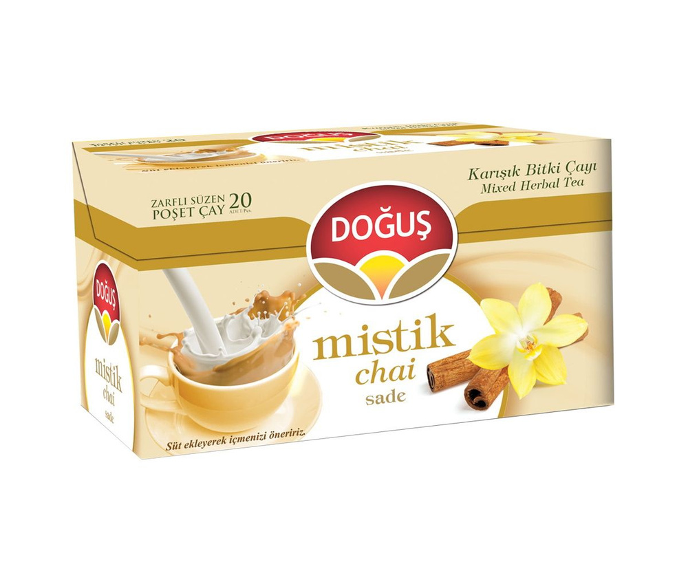 Турецкий черный травяной чай (MISTIK) DOGUS, 20 пакетиков  #1