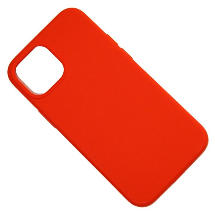 Чехол для iPhone 13 mini силиконовый Soft Touch <красный> (премиум) #1