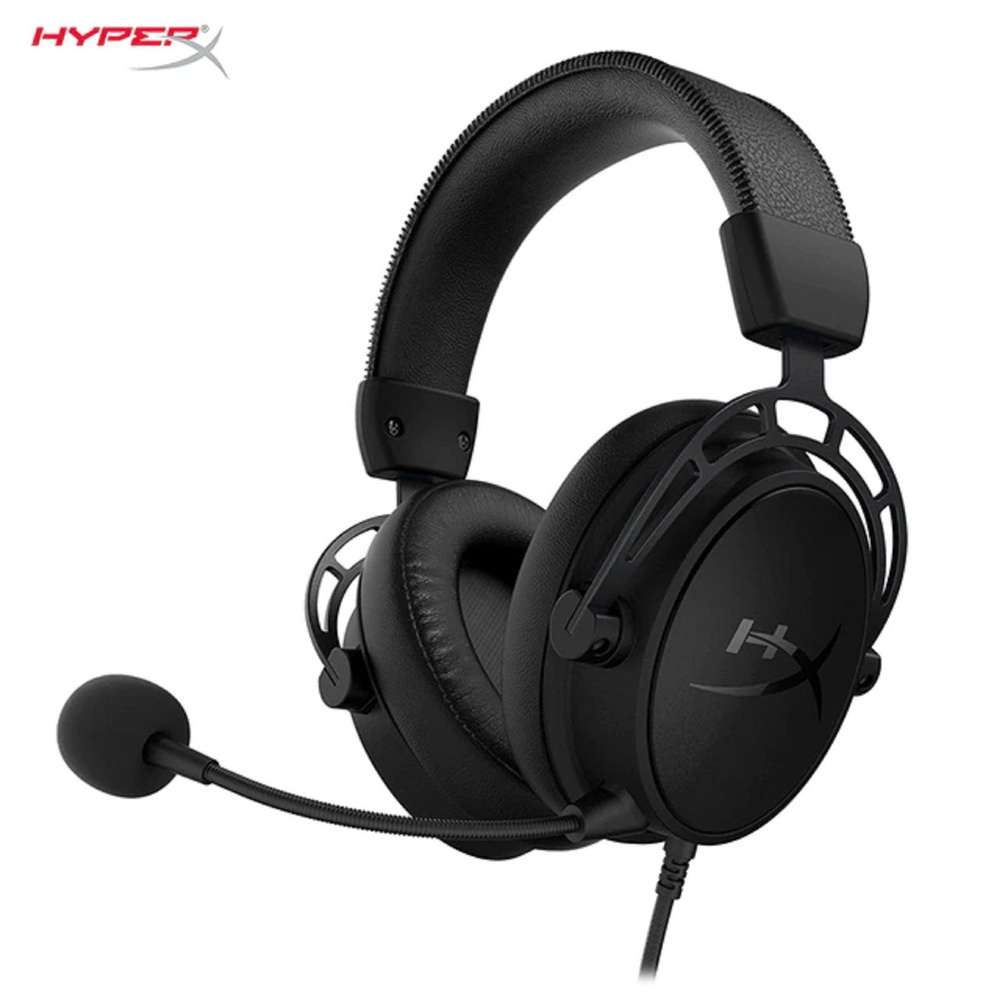 Наушники Полноразмерные HyperX черные / полноразмерные, игровые / гарнитура  с микрофоном / охватывающие , динамические / гибкий микрофон / для  компьютеров, телефонов, смартфонов - купить по доступным ценам в  интернет-магазине OZON (758439866)