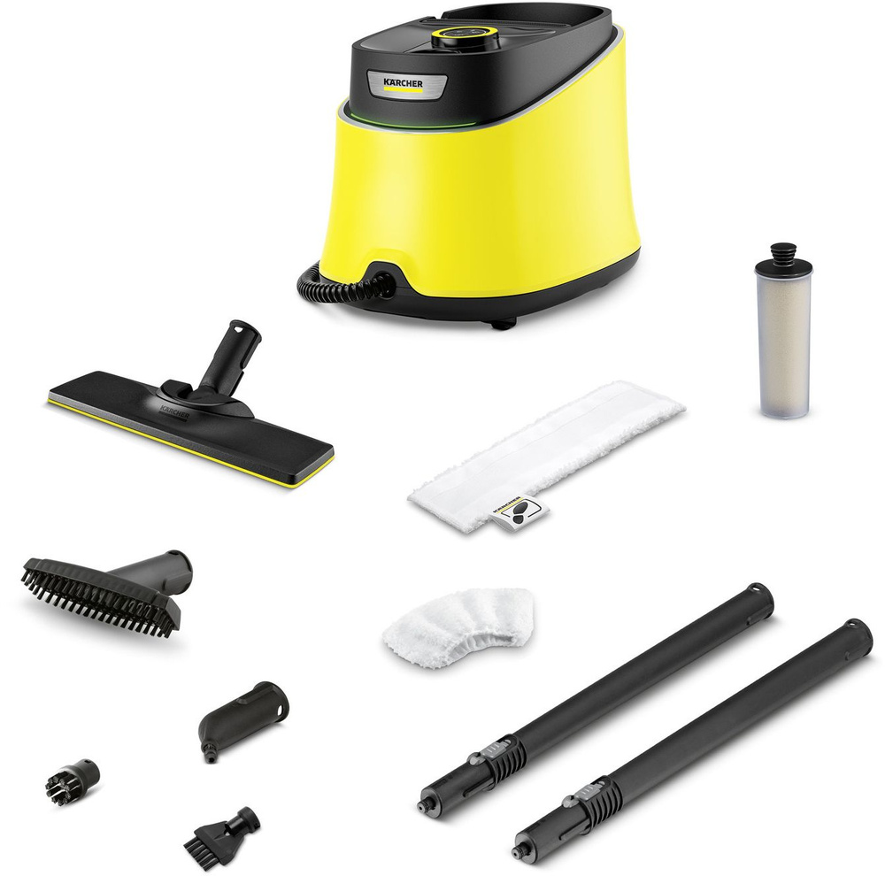 Пароочиститель Karcher SC 3 DELUXE EasyFix_1208694, желтый, 1900 Вт,  Дозалив воды, Противокапельная система, Защита от накипи купить по низкой  цене с доставкой в интернет-магазине OZON (1234210180)