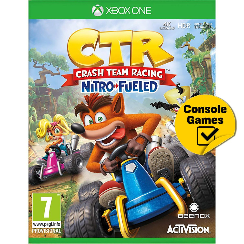 Игра XBOX ONE Crash Team Racing Nitro (английская версия) (Xbox One,  Английская версия) купить по низкой цене с доставкой в интернет-магазине  OZON (1237691253)