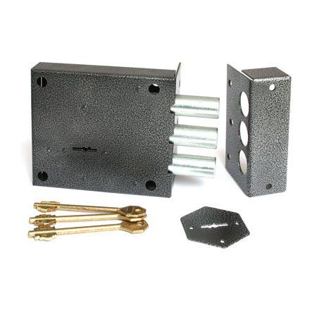 Замок накладной БИФ на калитку (на ворота) ЗНУ*3-ЛК 002 - купить по ...