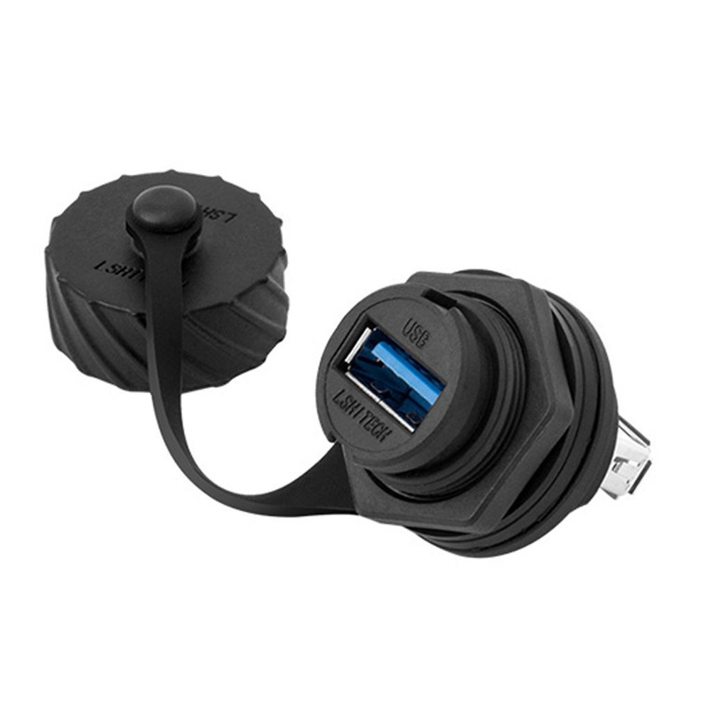 USB 2.0 3.0 Гнездовой штепсельный разъем Адаптер для монтажа на панель ...