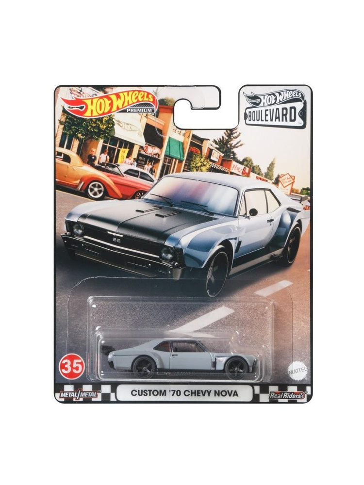 GRM04 Машинка металлическая игрушка Hot Wheels Premium Boulevard коллекционная модель премиальная 35 #1