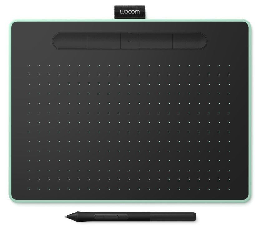 Графический планшет Wacom Intuos M Bluetooth Pistachio CTL-6100WLE-N, Pistachio #1