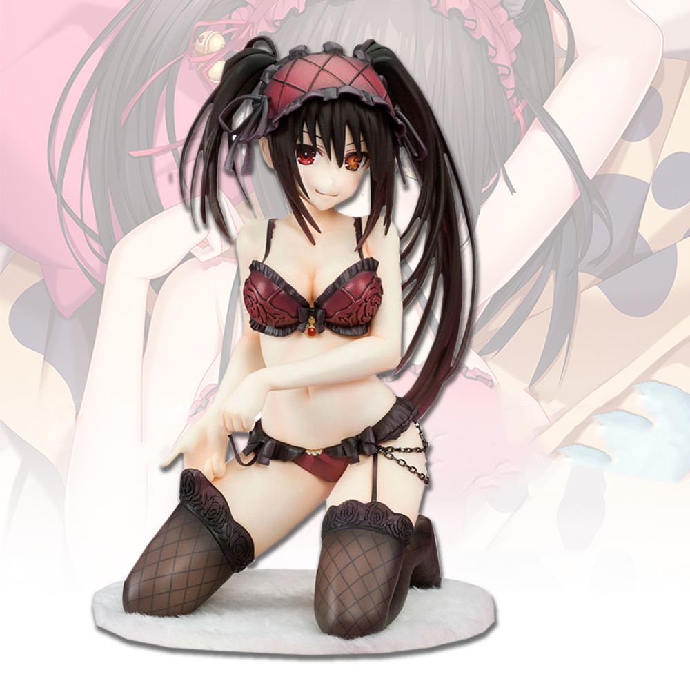 фигурка аниме сексуальная девушка /(Anime Figure Girl Sexy Figure Tokisaki  Kurumi 1/7) 16см-пакет - купить с доставкой по выгодным ценам в  интернет-магазине OZON (942322257)