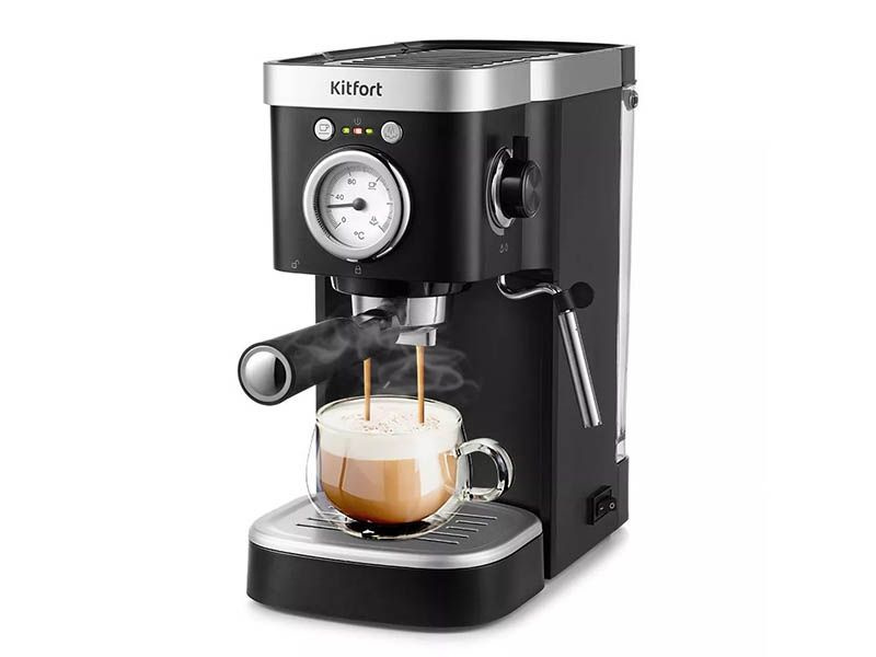 Автоматическая кофемашина Kitfort КТ-788 купить по выгодной цене в ...