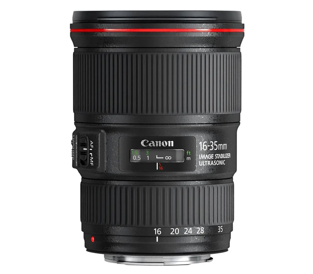 Объектив Canon EF 16-35mm f4L IS USM - купить по выгодной цене в  интернет-магазине OZON (939134794)