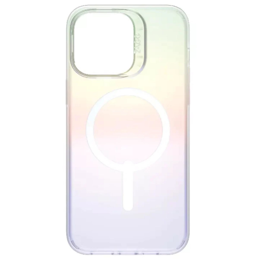 Чехол для смартфона антибактериальный с MagSafe ZAGG D3O Matte Iridescent  Anti-microbial Snap Case для iPhone 14 Plus 6.7