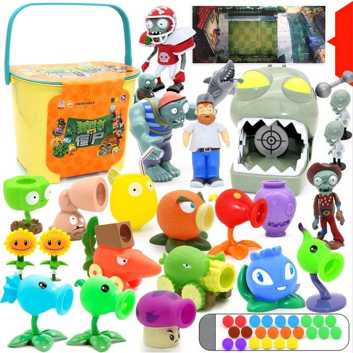 Большой набор Зомби против Растений - Plants vs. Zombies купить на OZON ...