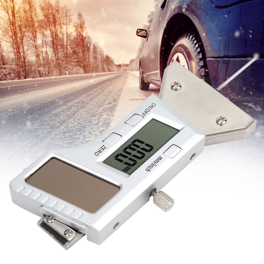 Цифровой измеритель глубины протектора шин на солнечной энергии ...