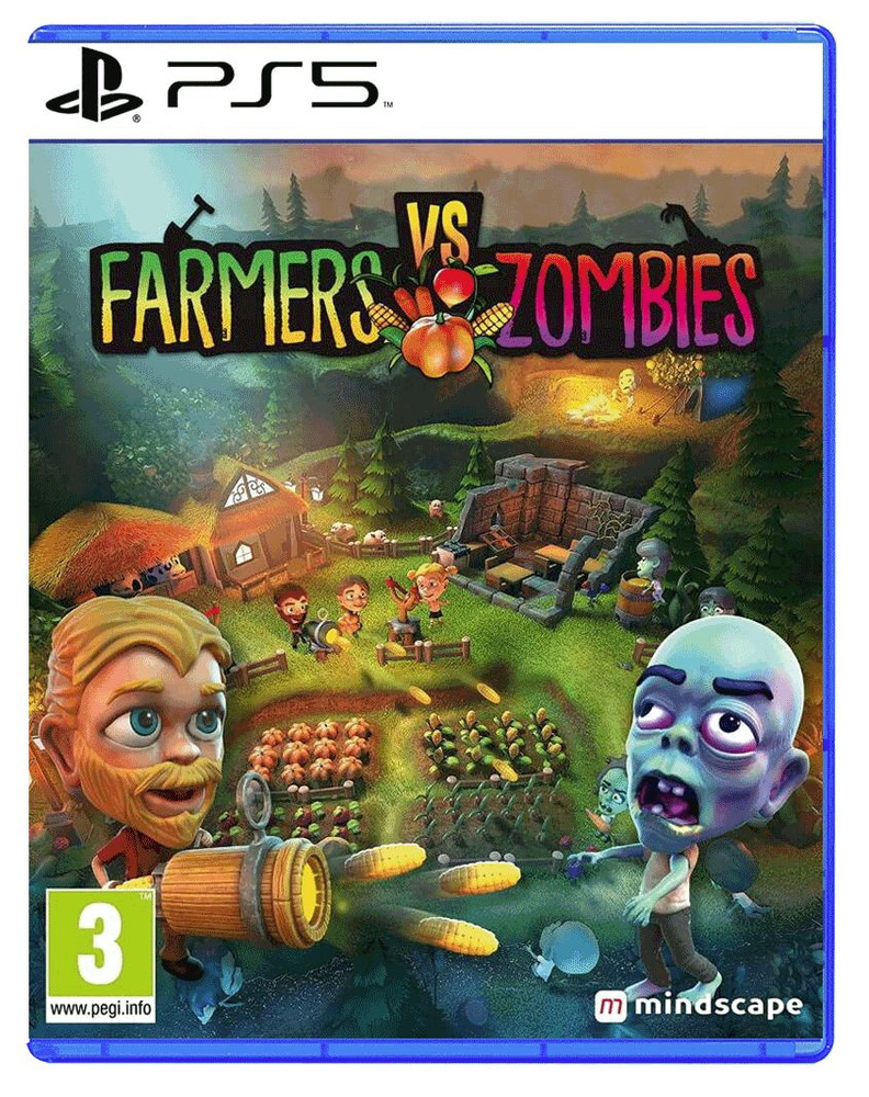 Видеоигра Farmers Vs Zombies Farm for your Life для PS5, русская версия