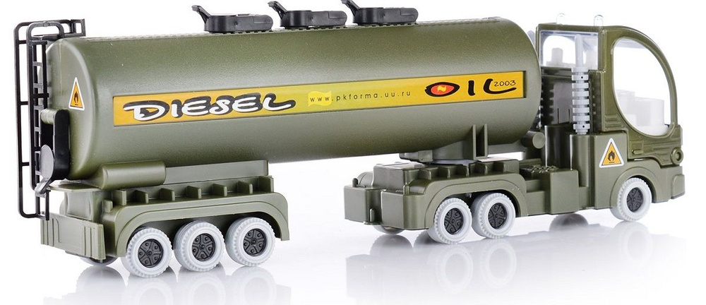 Машинка бензовоз / развивающая игрушка, пластиковая / для мальчиков и ...