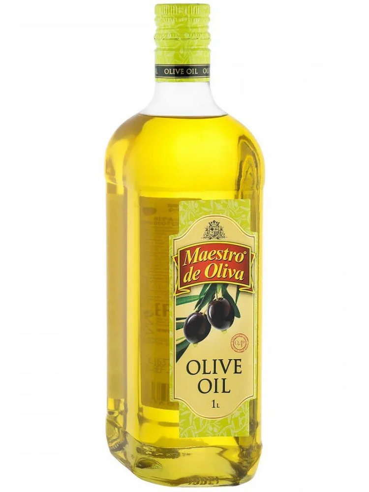 Масло оливковое Maestro de Oliva 100%, 1л - купить с доставкой по ...