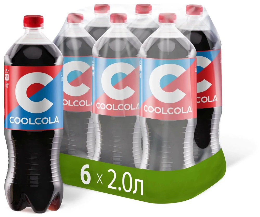 Газированный напиток Очаково Cool Cola(Кул Кола), 6 штук по 2 л  #1