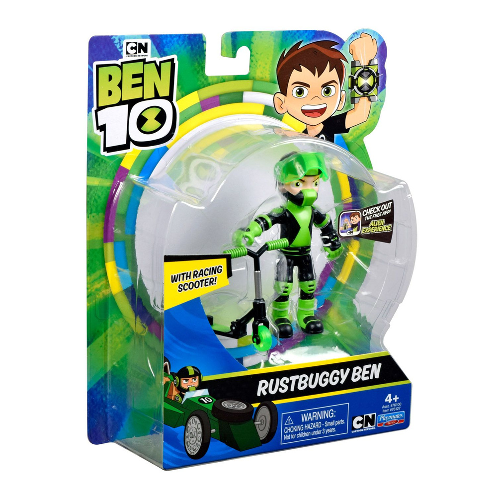 Ben 10 Фигурка 12.5 см Бен на самокате - купить с доставкой по выгодным  ценам в интернет-магазине OZON (822424433)