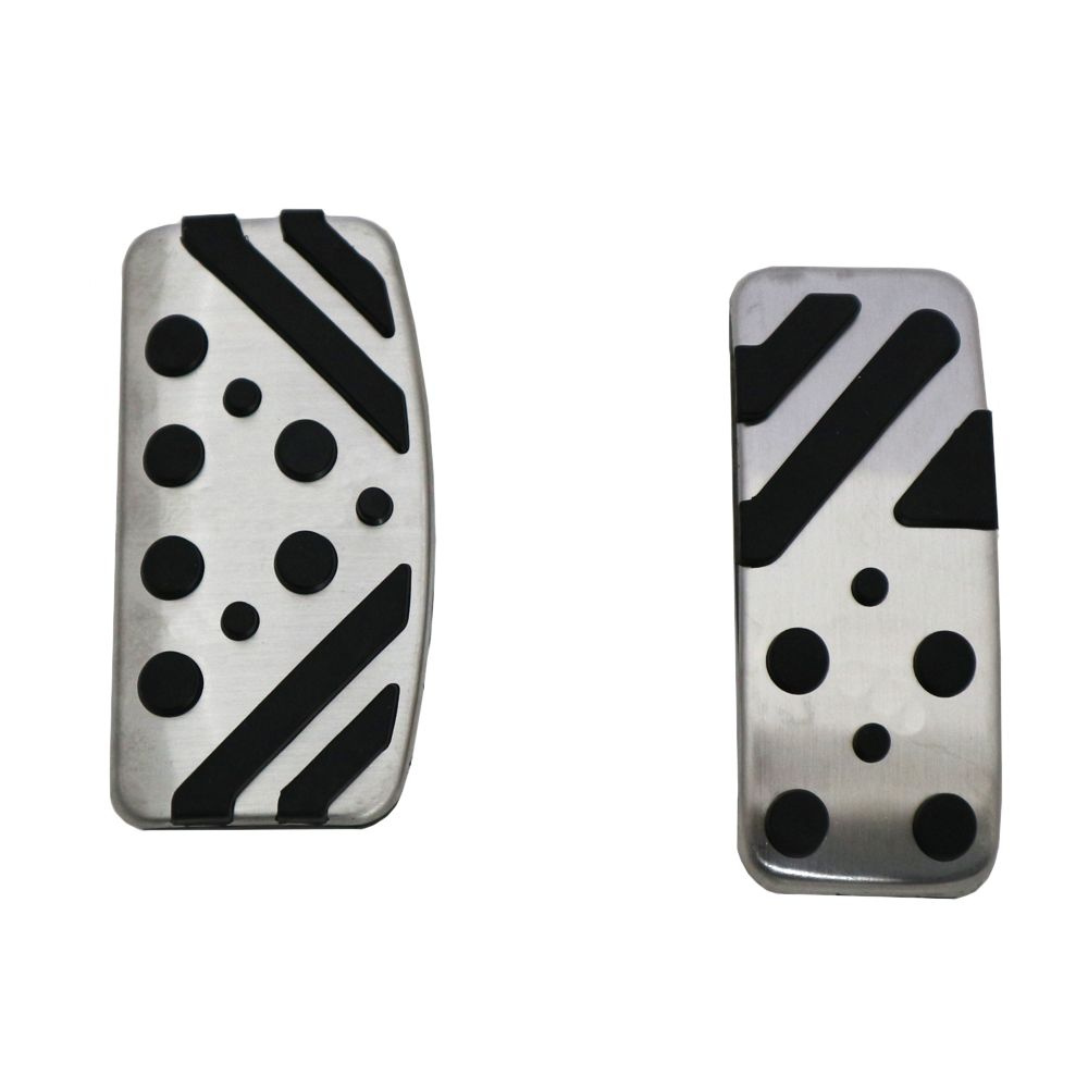 Хромированные накладки на педали Mitsubishi ASX, Lancer автомат ...