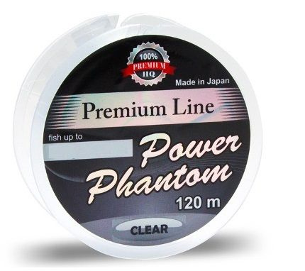 Леска монофильная для рыбалки Power Phantom Premium Line CLEAR 120m 0,25mm, 1 штука  #1