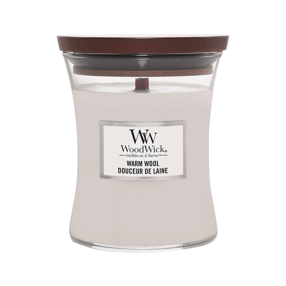 Woodwick/ Свеча средняя Теплая шерсть 275гр. #1