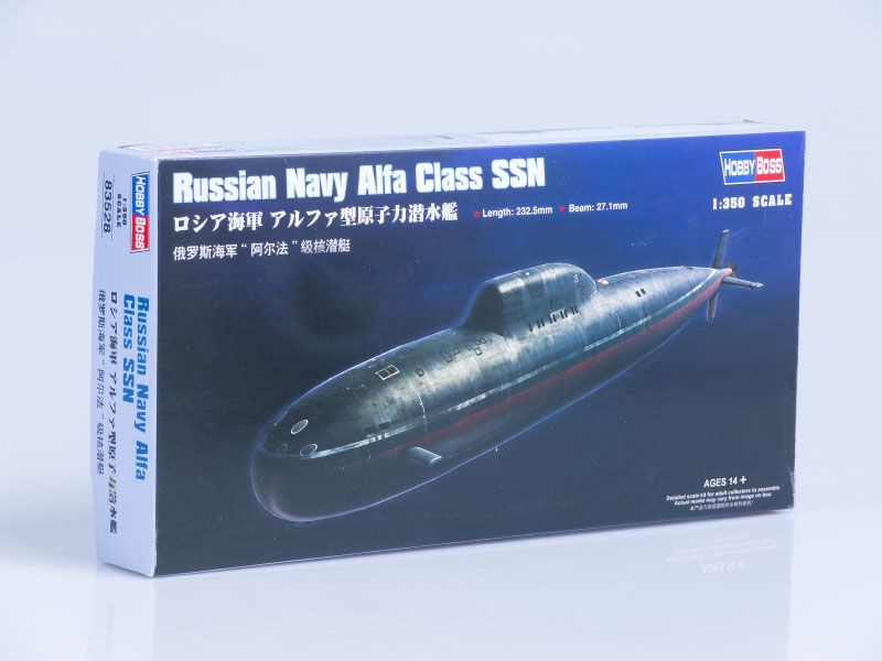 Сборная модель Подводная лодка Russian Navy Alfa Class SSN - купить с ...