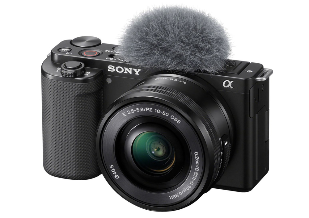 Беззеркальный фотоаппарат Sony ZV-E10 Kit 16-50mm, черный #1