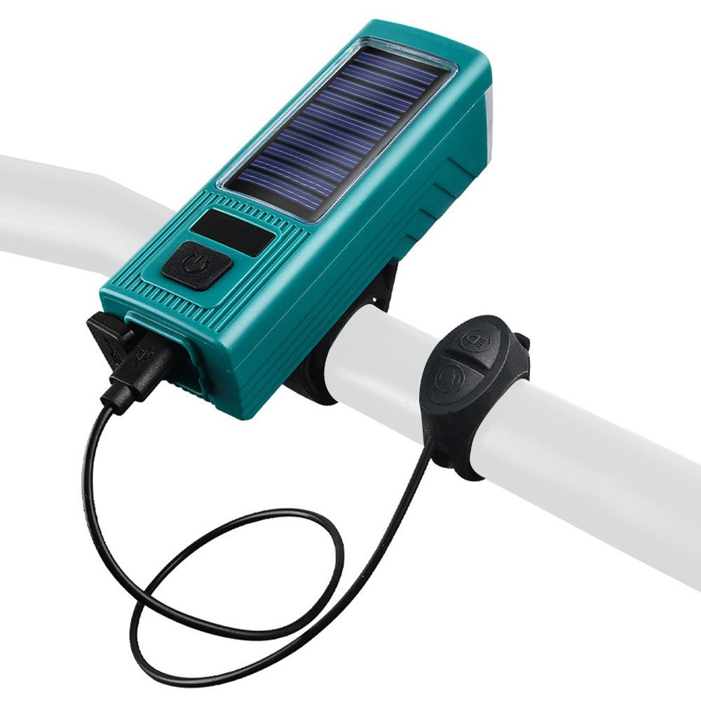 Передний фонарь велосипеда,USB солнечная энергия, может использоваться .