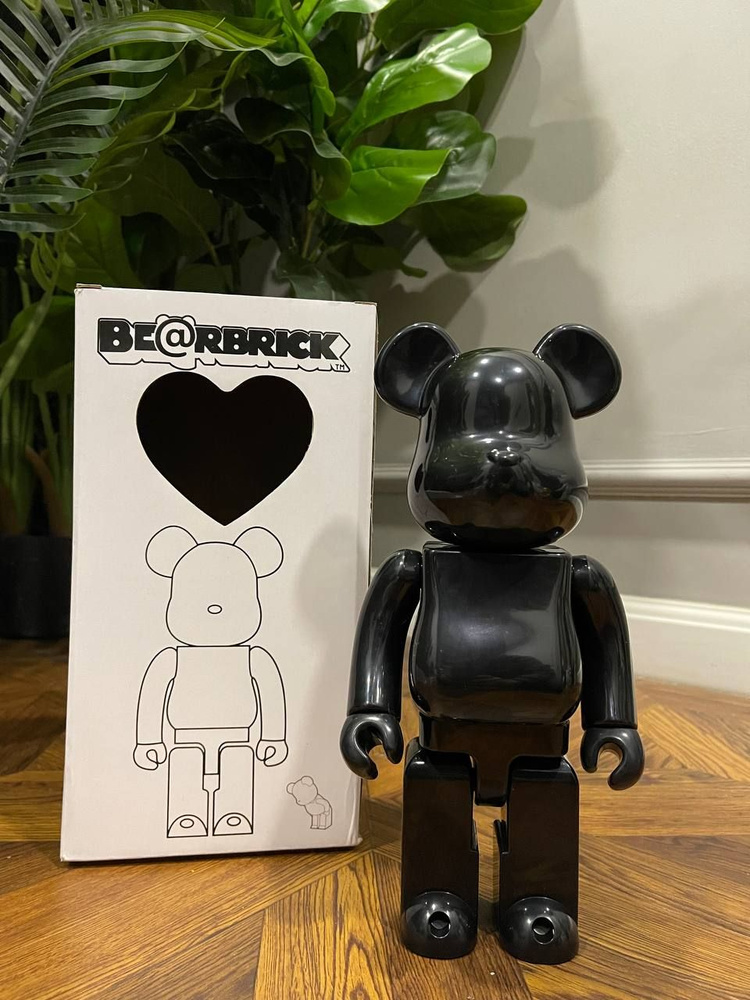 Коллекционный мишка BOSHO Bearbrick 28 см купить на OZON по низкой цене ...