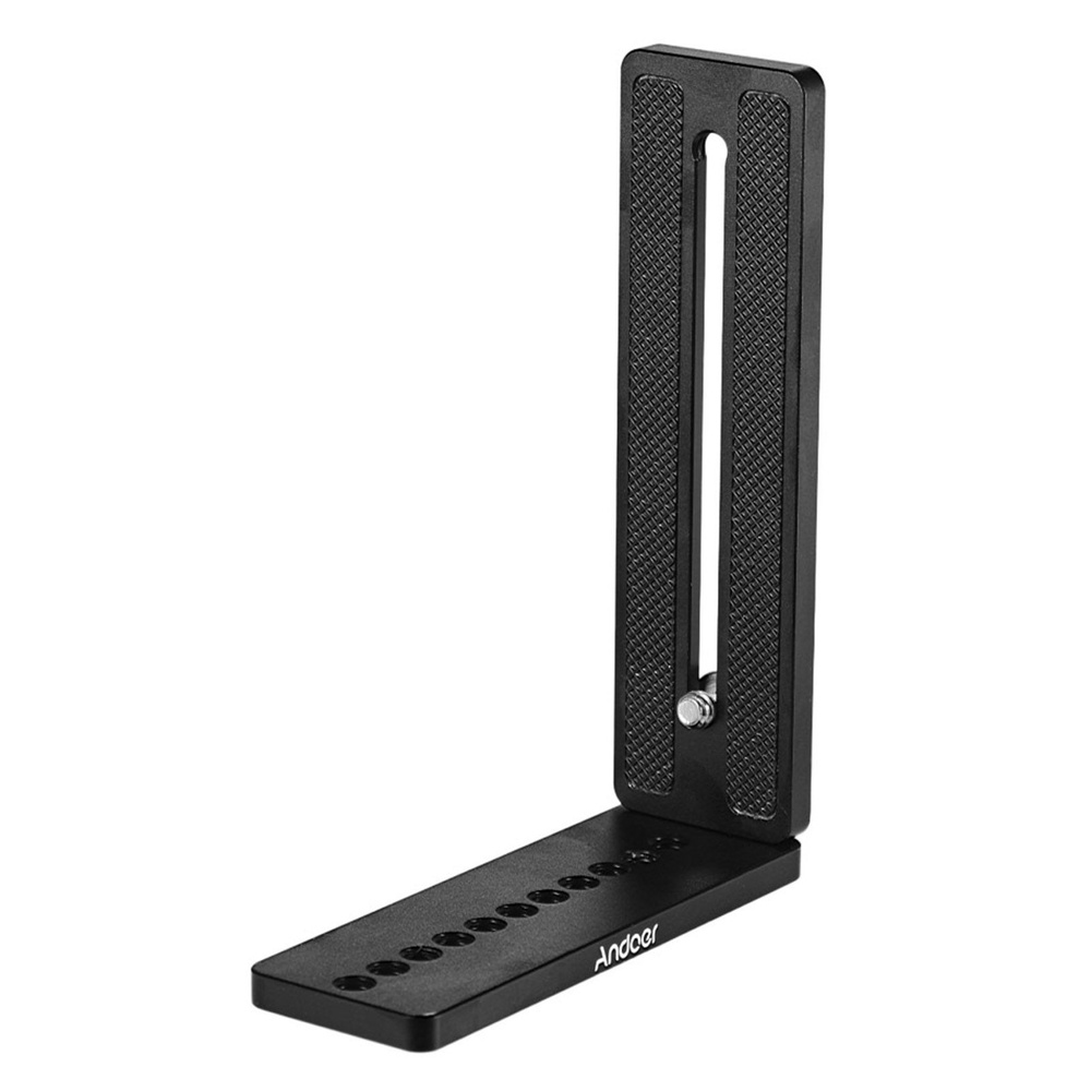 Andoer Алюминиевый сплав Универсальный L-образный держатель для ...