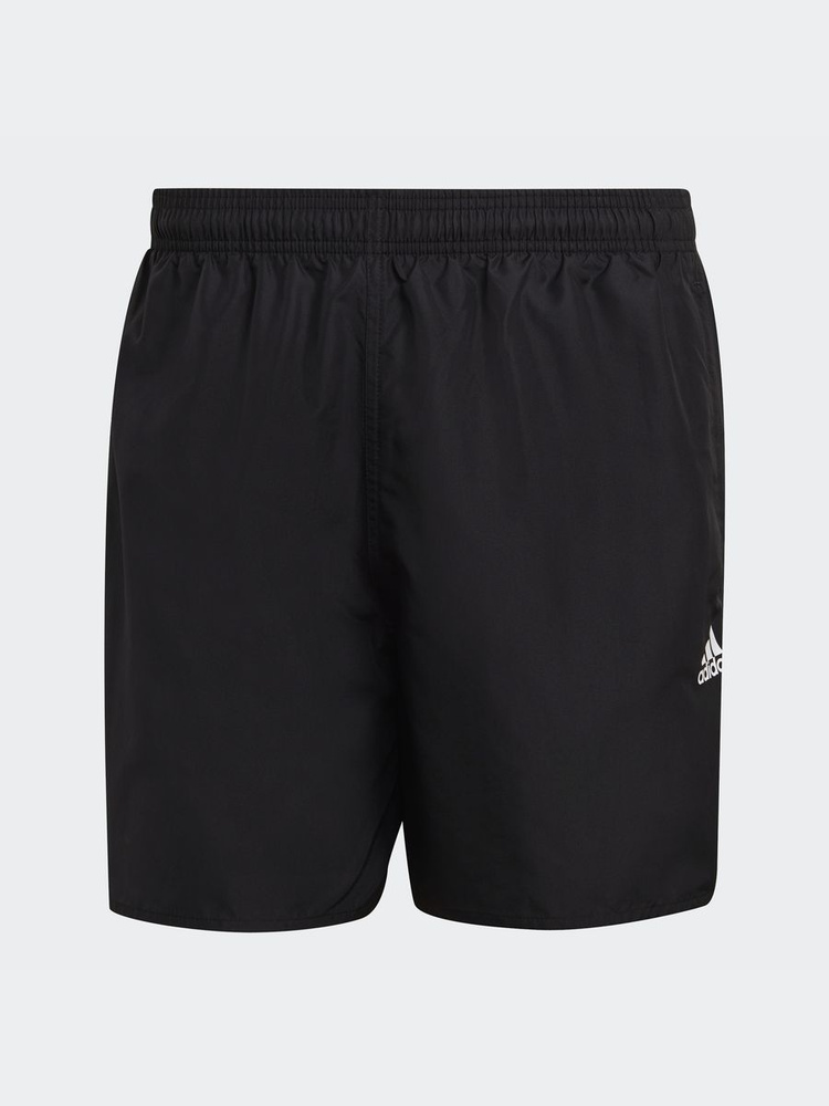 Adidas solid hot sale swim shorts