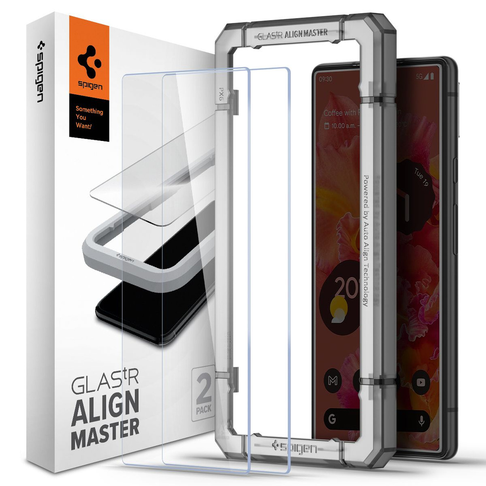 Защитное стекло для Pixel 6 Spigen (AGL04164) AlignMaster GLAS.tR V2 Clear  Спиген - купить с доставкой по выгодным ценам в интернет-магазине OZON  (1082201023)