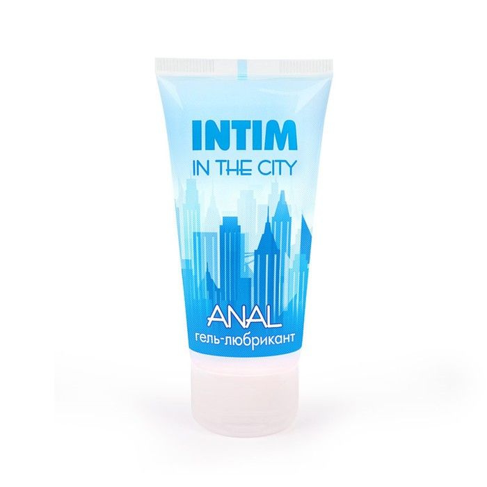 Гель-смазка INTIM in the city anal, на водной основе, без запаха, 60 мл  #1