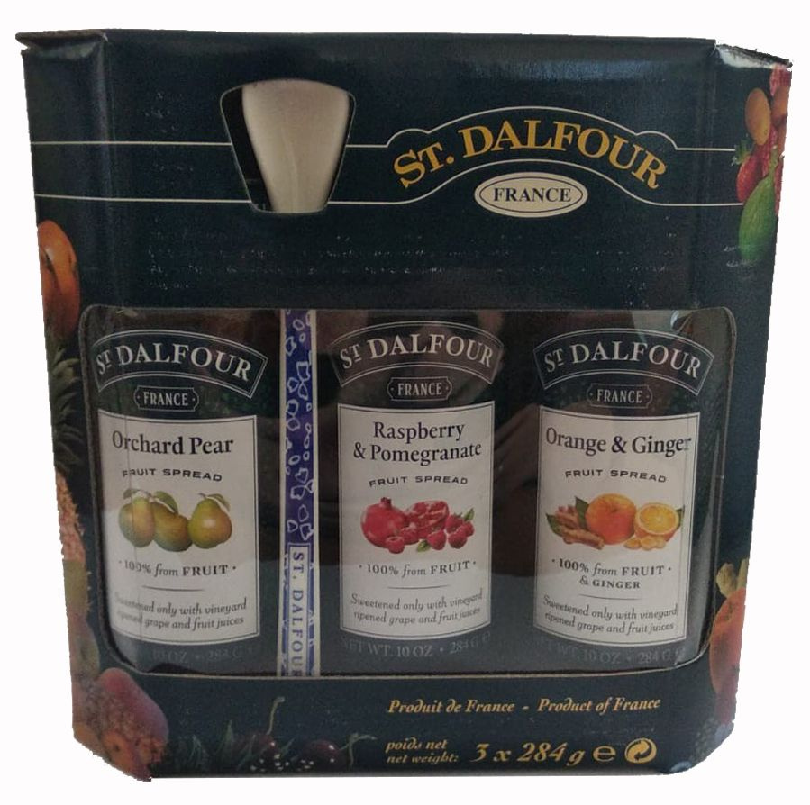Подарочный набор джемов St.Dalfour с фарфоровой ложкой St.Dalfour ...