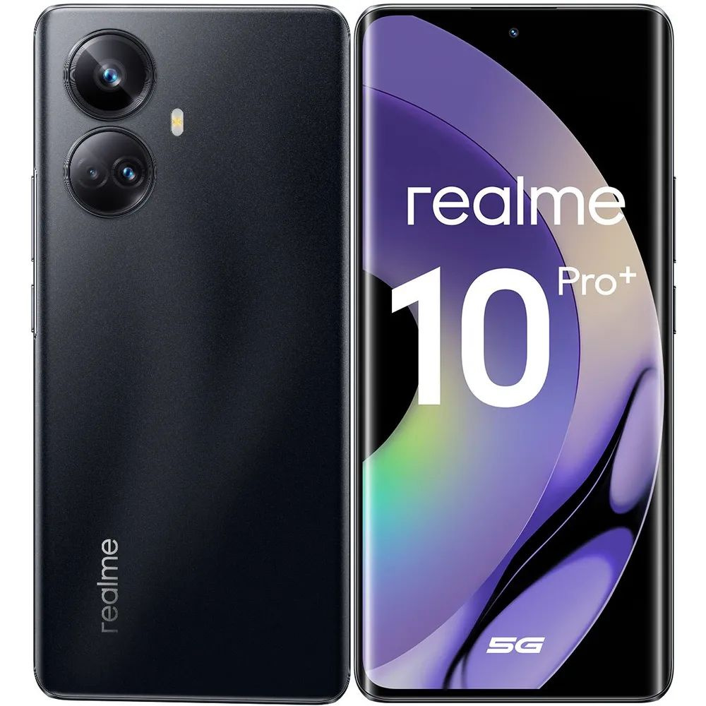 realme Смартфон 10 Pro+ Plus 5G Dimensity 1080 6.7