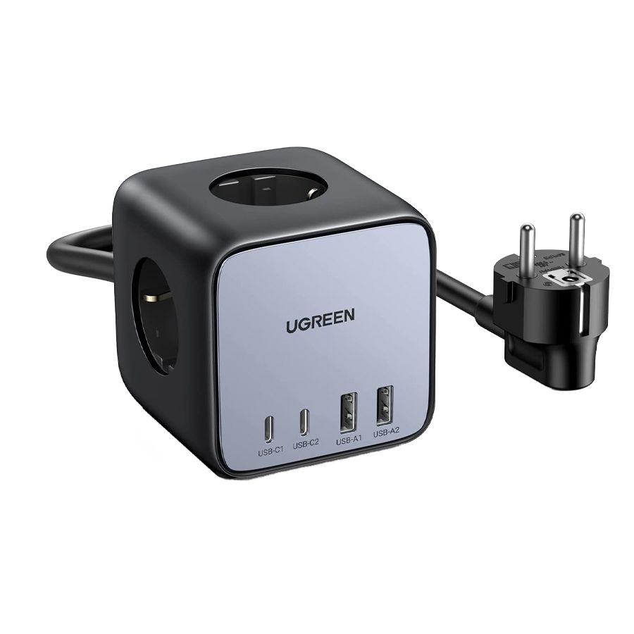 Сетевое зарядное устройство Ugreen Сетевое CD268 (60113) DigiNest Cube  Charging Station 65W - купить по выгодной цене в интернет-магазине OZON  (881257731)