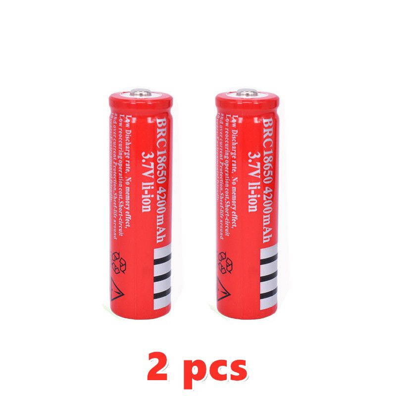 Зарядные литиевые аккумуляторы 3.7V 4200mAh, оригинальные 18650 для ...