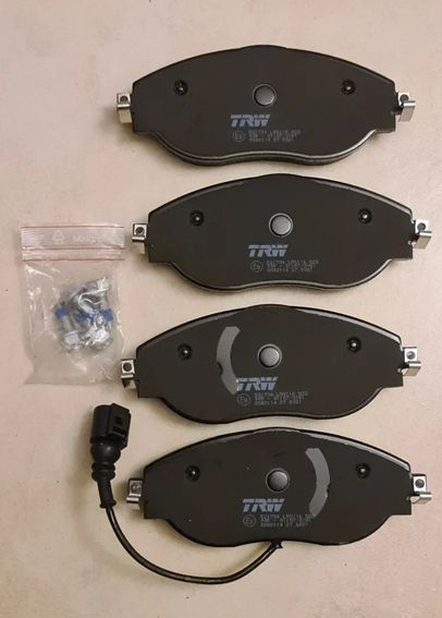 Колодки тормозные дисковые передние для автомобилей VAG TRW арт ...