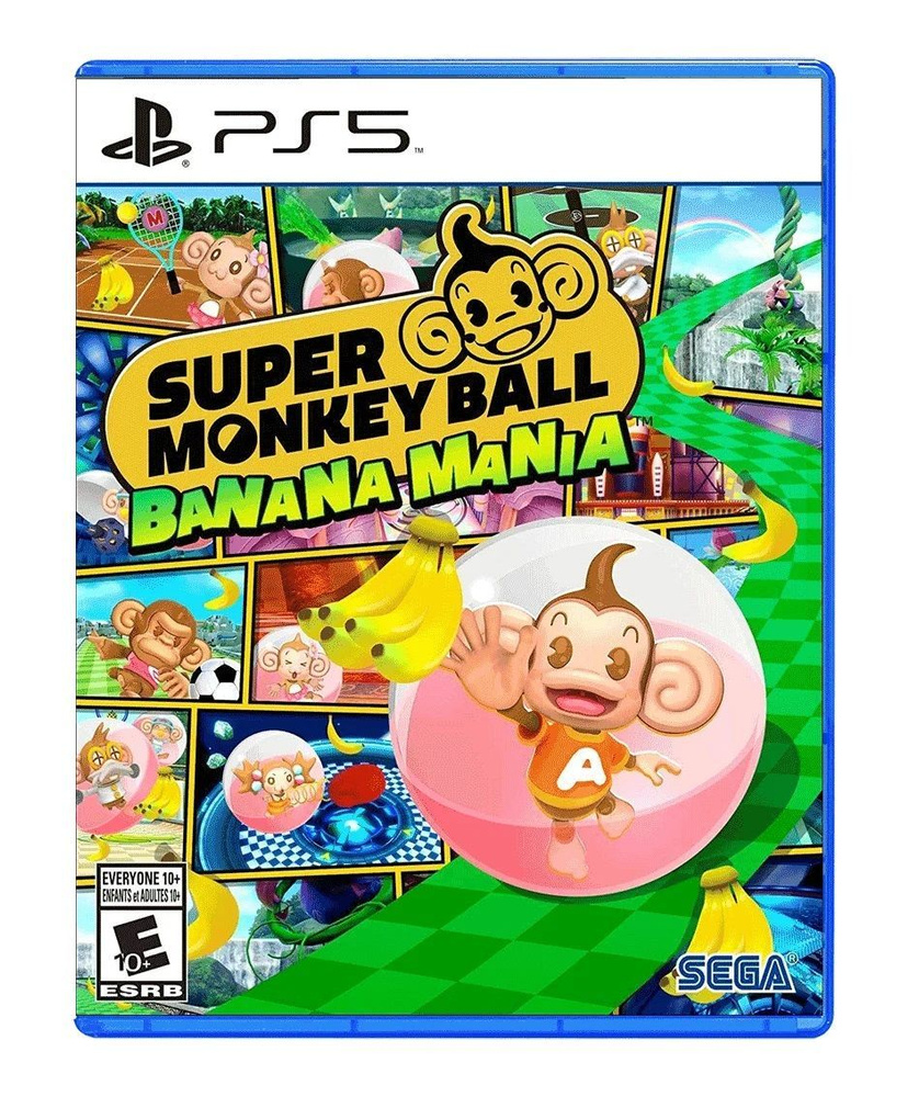 Игра Super Monkey Ball Banana Mania - Launch Edition (PlayStation 5,  Английская версия)