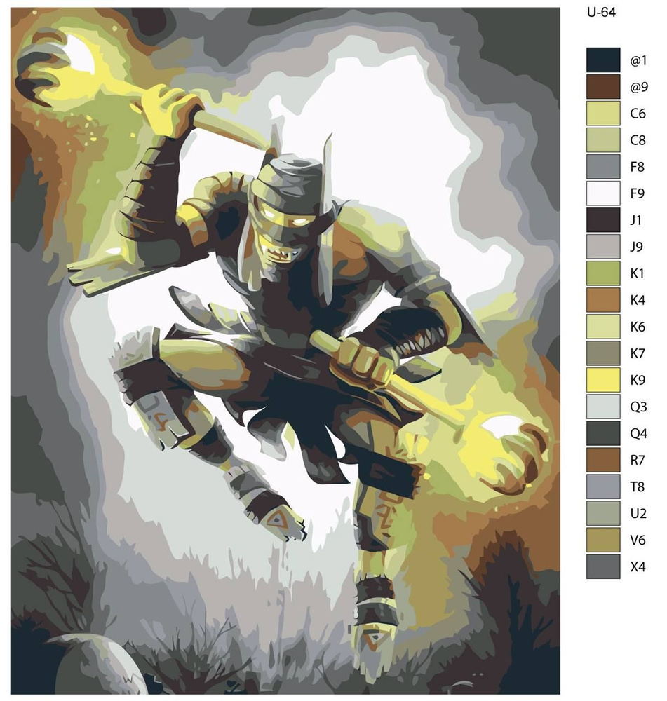 Картина по номерам U-64 