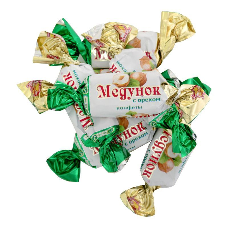 Шоколадные конфеты "Медунок" Славянка, с орехом, 1 кг - купить с ...