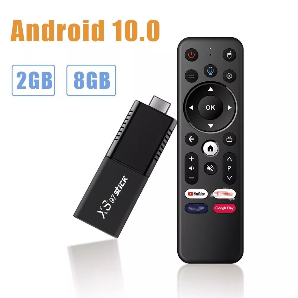 Медиаплеер XS97 STICK_X97 STICK, HDMI, USB, черный, Android купить по  низкой цене с доставкой в интернет-магазине OZON (723214872)