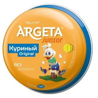 Паштет куриный Argeta Junior 95 г, Словения #1