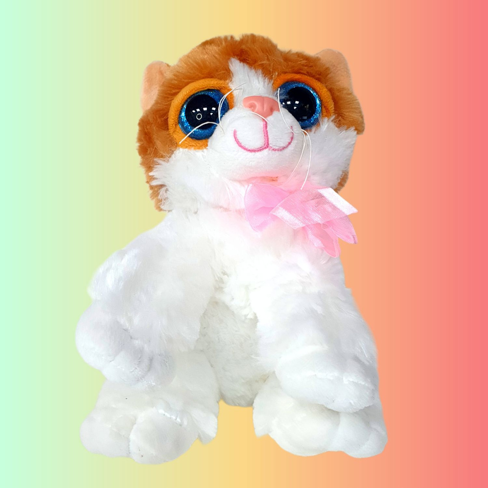 Мягкая игрушка кошка мяукающая - 26 см. - купить с доставкой по выгодным  ценам в интернет-магазине OZON (902218577)