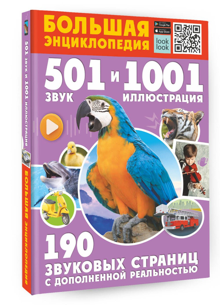 Большая энциклопедия. 501 звук и 1001 иллюстрация | Куцаева Наталия Георгиевна, Попова Ирина Мечеславовна #1