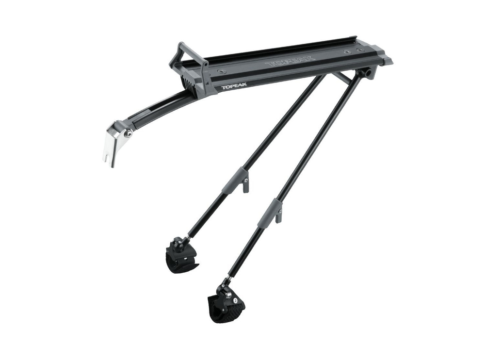 Багажник велосипедный Topeak Roadie Rack, для 700C, с клипсами, черный, TA2403B  #1