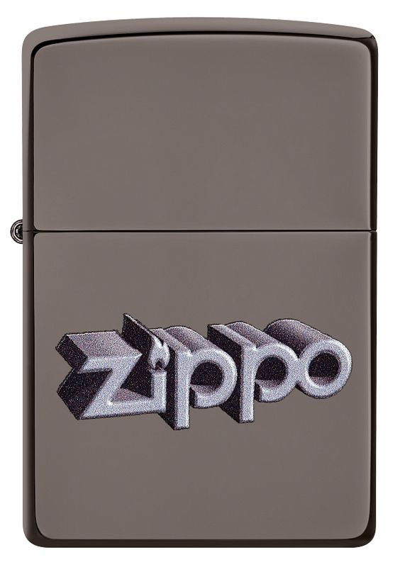 Зажигалка бензиновая Lion Design Black Ice Zippo 49417 #1