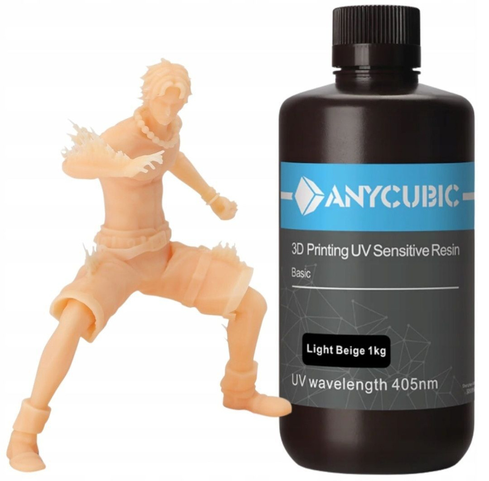 Фотополимерная смола Anycubic Basic UV Resin для 3D принтера 1 кг ...