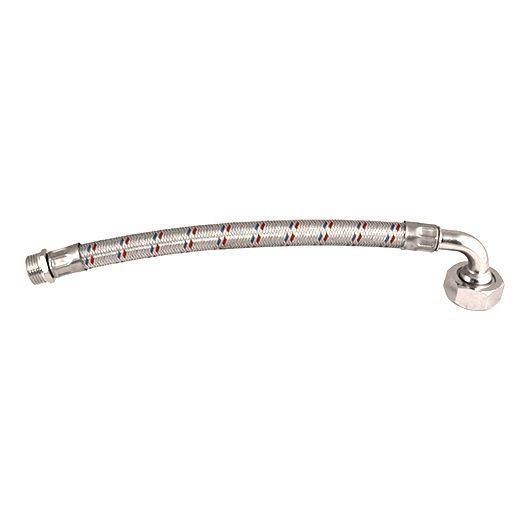 Шланг металлический для насосной станции XYH 30 Jemix (подключение 1/2"х1", длина 30см) #1